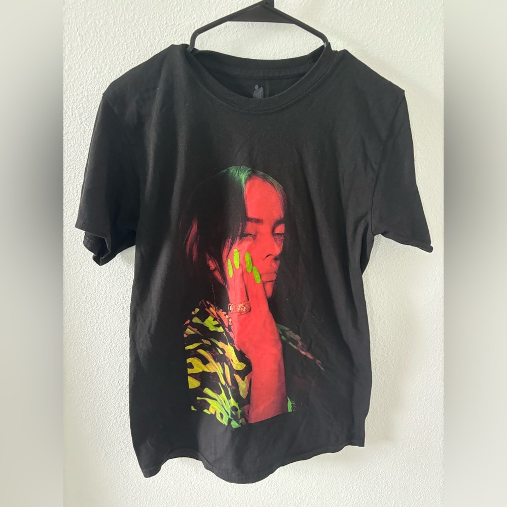 Billy Eillish 2020 World tour shirt